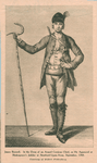 James Boswell. In the dress of an armed Corsican chief, as he appeared at Shakespeare's jubilee at Stratford-Upon-Avon, September, 1769.