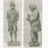 James Boswell. Statuette. The original model made by Percy Fitzgerald of the statue at Lichfield. Bronzed. 23-1/2 inches high. Signed on base, Percy Fitzgerald, Sc. (No. 21)