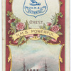 H.M.S. Powerful. 1st Class Cruiser (1895).