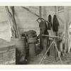 Sharpener sharpening Jackhamer steel for Geo. J. Atwell Co., Inc., on Sax's [i.e. Saks] department store building foundation, 49th & 50th St., & Fifth Ave., N.Y. City.