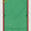 In-off red with top and left side.