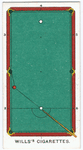 A short "jenny" into middle pocket off red.