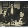 Three of Labor's great leaders who are active in the great dynamite plot case (from left to right) : Samuel Gompers, Frank Morrison, John Mitchell.