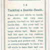 Tackling a double-baulk.