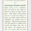 Attacking a double-baulk.