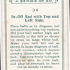 In-off red with top and left side.