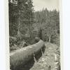 52" pipe line in the Yosemite Valley, Calif., about 6000 feet long. Conveys water to power house on the Merced River. 2000 K.W. plant.
