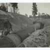 96" pipe line for Pacific Gas & Electric Co., supplies water to Halsey power house near Clipper Gap, Calif.