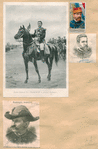 General Boulanger [four portraits].