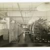 Aisle in warping and beaming department.