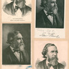 Samuel Bowles, Editor of Springfield Republican [four portraits]