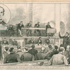 Bishop Thomas Bowman [inset]; The New York East Conference of the Methodist Episcopal Church, now in session at the Summerfield Church, Brooklyn.