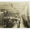 Section of warping and beaming.