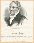 James Boyd (autograph), Minister of the United Presbyterian Church Campbelltown, Scotland. [1859]