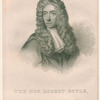 The Hon. Robert Boyle