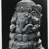 Java, East: Antiquities, Bara [town]: Bara, (from Djimbe), East Java, giant Ganesha, dated 1239 (D.P. says 1249), c. 5' high