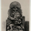 Java, East: Antiquities. Belahan, candi: Posthumous image of Airlangga as Vishnu on Garuda, from Tjandi Belahan, East Java, 11th century, now in the Museum of Modjokerto, c. 6'3" high