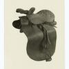 Leather side saddle.