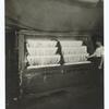 Dye house : dyeing and slubbing.