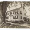 Harrington House, Lexington. On the steps died Harrington after the battle, wounded, he dragged himself to the door and died at his wife's feet.