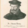 Dr. Johannes Brentz.