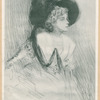 A portrait in drypoint of Miss Vera Brewster, by Arthur Garfield Learned....