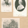 George N. Briggs [two portraits] ; College from which he graduated.