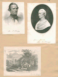 George N. Briggs [two portraits] ; College from which he graduated.