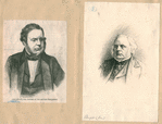John Bright, M.P. [two portraits].