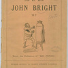 The Rt. Honorable John Bright, M.P., from the collection of Mr. Punch