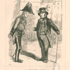 A bright idea. The peace recruiting sergeant trying to enlist the duke