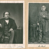John Bright [two portraits].
