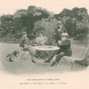 Chez Jules Claretie à Viroflay (1896) : Jules Claretie, Mme Claretie, A. Brisson, F. Sarcey.