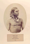 Oraon Cole, aboriginal, Chota Nagpoor. [portrait of a man]