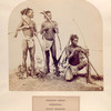 Korewah group, aboriginal, Chota Nagpoor. [Men carrying bows and arrows]