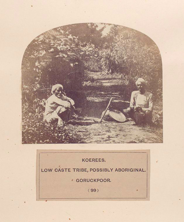 Koerees, low caste tribe, possibly aboriginal, Goruckpoor. - NYPL ...
