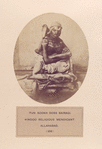 Tun Sookh Doss Bairagi, Hindoo religious mendicant, Allahabad.