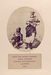 Deena and nephew Hoseinee, snake charmers, Soonee Mahomedans, Allahabad.