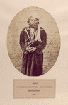 Bhat, wandering minstrel, Mahomedan, Moradabad.