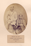 Brinjara and wife, itinerant grain merchants, Saharunpoor.