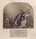 Moghuls, Mussulmans,of Royal family of Delhi, Delhi.