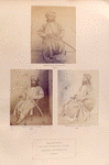Meera Allum Khan - Nowrung Khan - Mahomed Gool Khan. [Pathan chiefs]