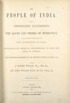 The people of India : A series of photographic illustrations, with descriptive letterpress ... [Title page, V. 6]