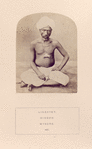 Lingayet, Hindoo, Mysore [man sitting in a cross-legged position]