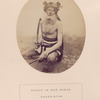 Khond in war dress, Khondistan.