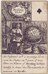 One of clubs:  [Dyaling globe.]