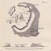 Chart and section of Santorin and the contiguous islands in the Grecian Archipelago.