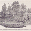 Circular pond near Polistena, in Calabria, caused by the earthquake in 1783.