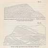 No. 9.  Section of calcareous grit and peperino, east of Palgonia, south side of the pass. ; No. 10.  Section of the same beds on the north side of the pass.
