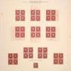 3c deep claret Postage Due block of four